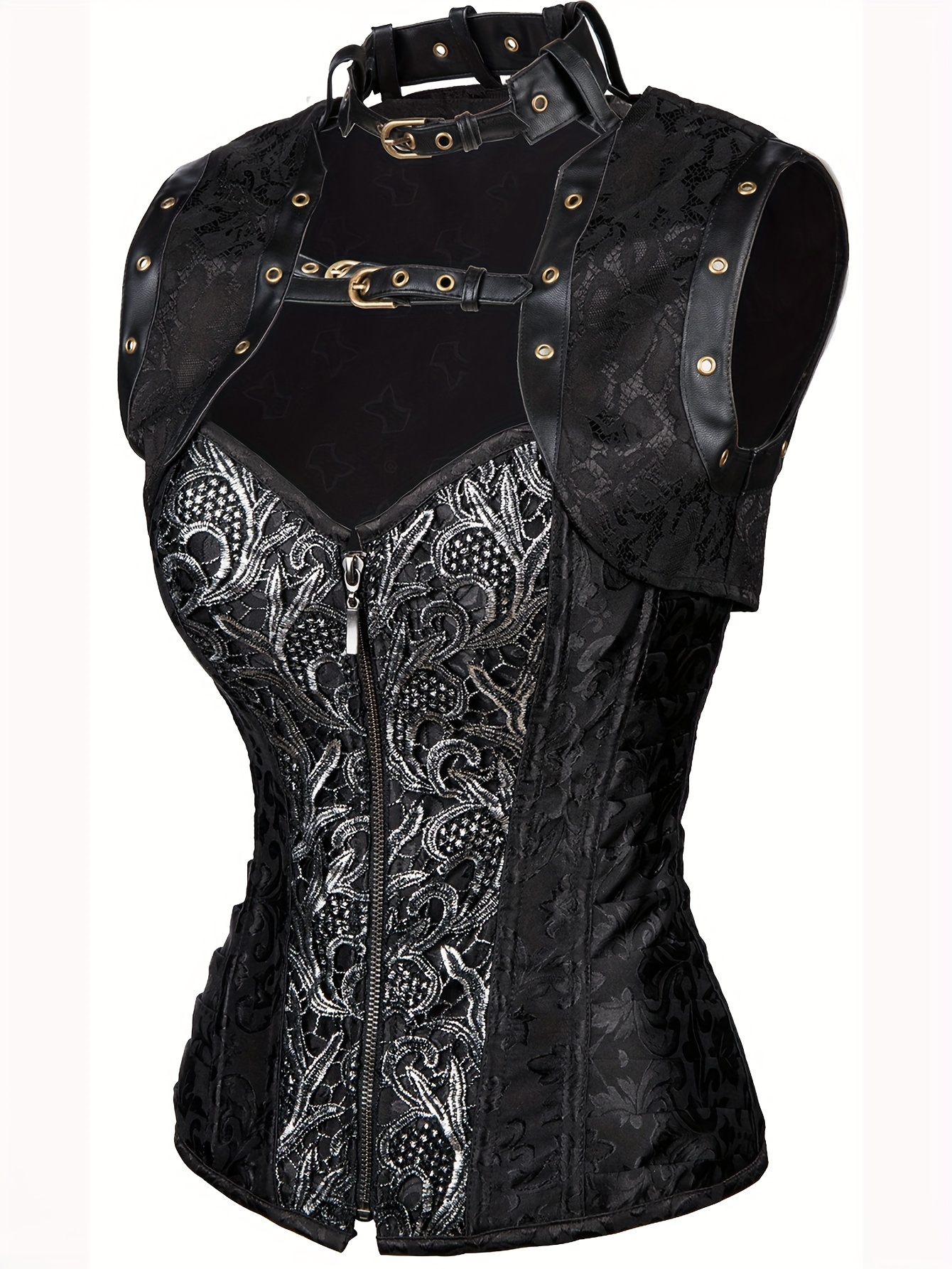 Steampunk Gothic Bustier Waist Vest Corset Top Tummy Control - Temu
