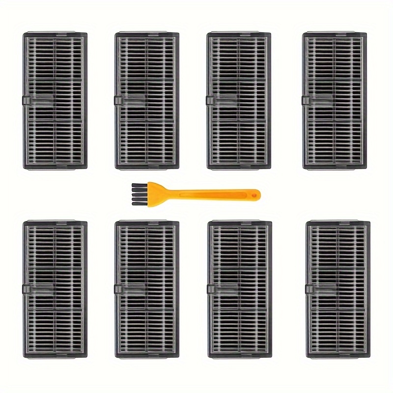 Image of Hepa Filter For X40 Ultra/ L10s Pro / X30 Ultra Robot Vacuum Cleaner Replacement Parts Filter Household Cleaning Sweeper Filters, Filter Washable And Reusable (8pcs)