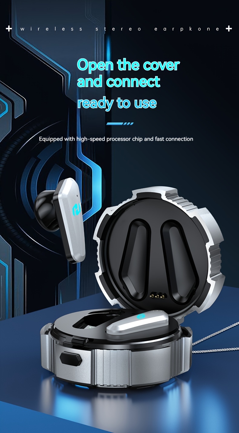 new in ear gaming headset earbuds comfortable bass hd calling for iphone for android details 3