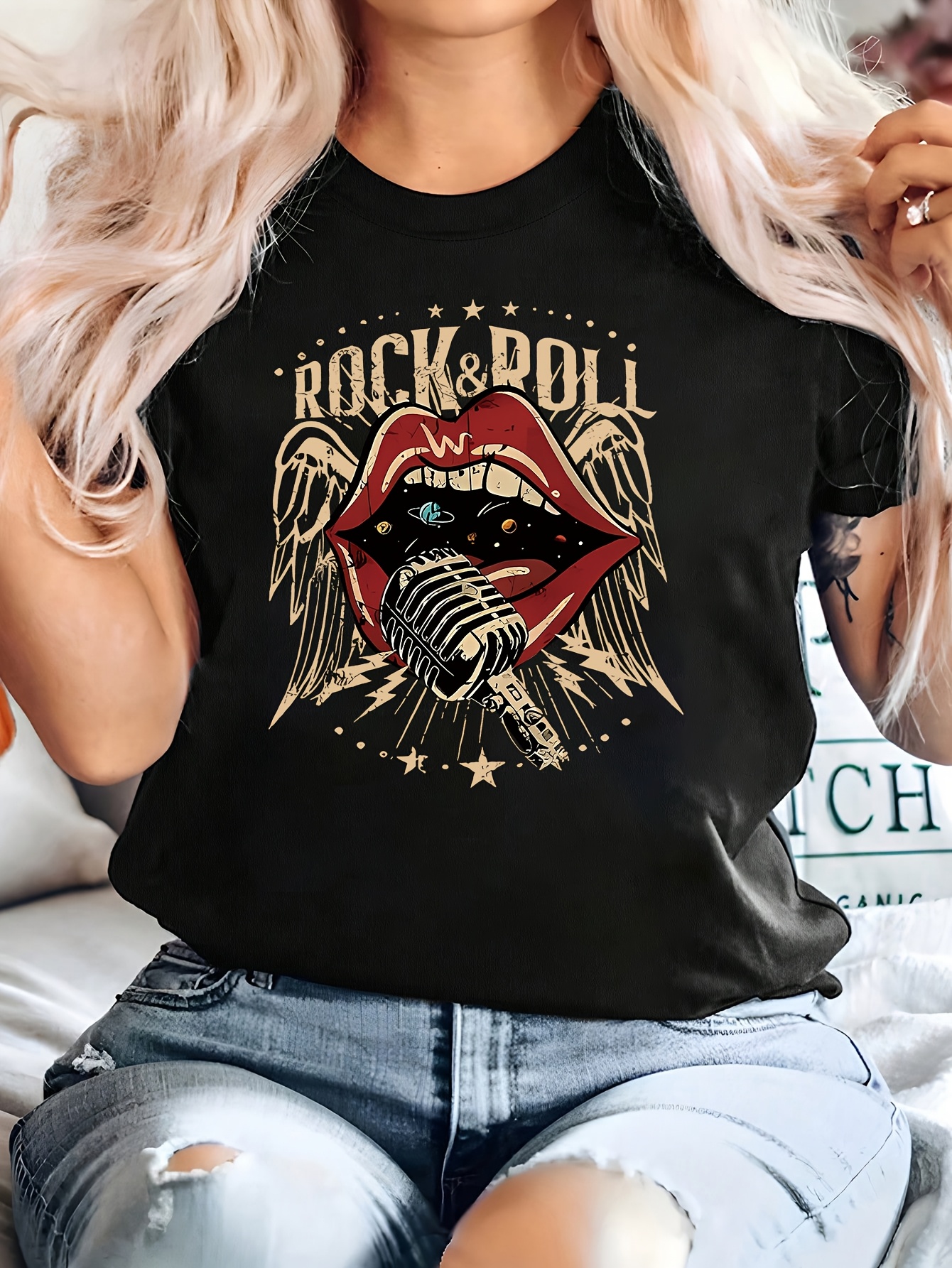Vintage Clothing Cheap Vintage Rock T Shirts Women's Vintage Rock