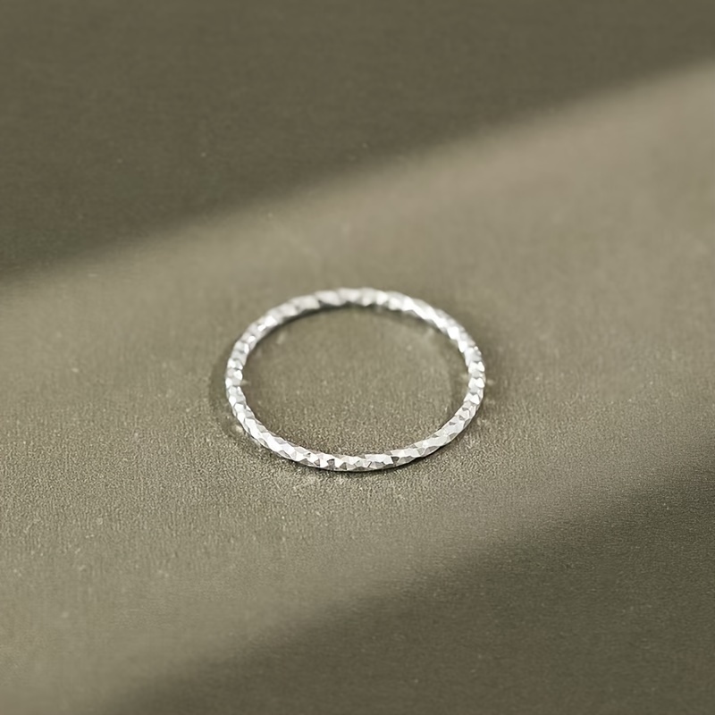 S925 Pure Silvery Party Ring