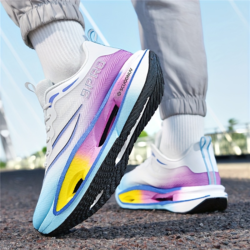 Hot Double Layer Carbon Plate Running Sports Shoes Odor-Resistant Anti-Slip Hiking Boots Invisible Height Increasing Men'S British Style Men'S Thick Sole Outdoor Motorcycle Boots Sports Men'S Shoes