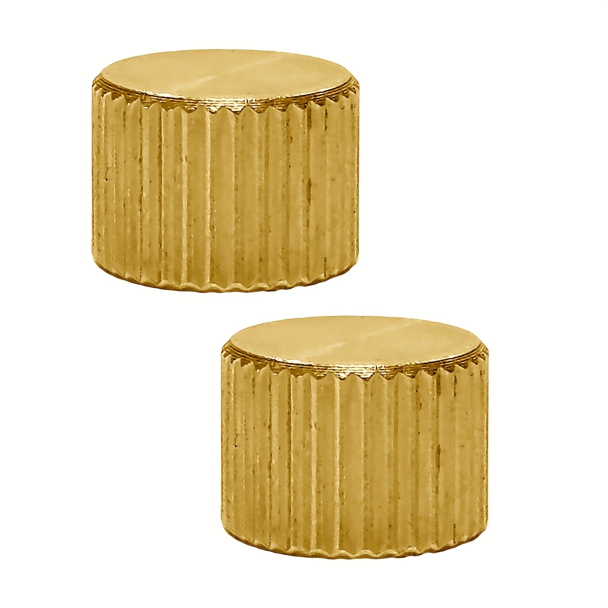 2pcs Brass Dust Prevention Tanks Cap, Sealed Caps, For Camping Canister With En417 Valve, For Camping Canister
