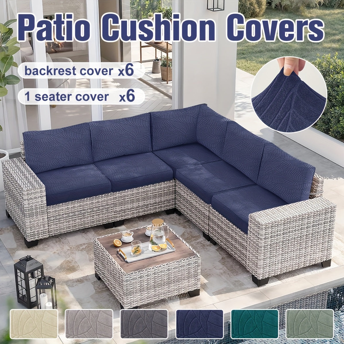 Couch Slipcovers Lawn Furniture Cushion Covers Kinsunny Outdoor