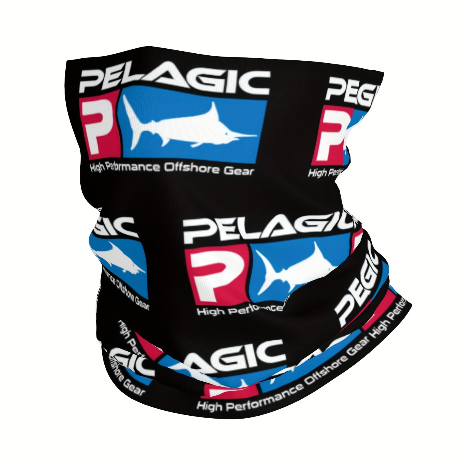 

Fishing Enthusiasts Pattern Mask, Neck Gaiter Wrap Scarf, Multi-use Cycling Windproof Breathable Mask, For Hiking Fishing Outdoor Sports