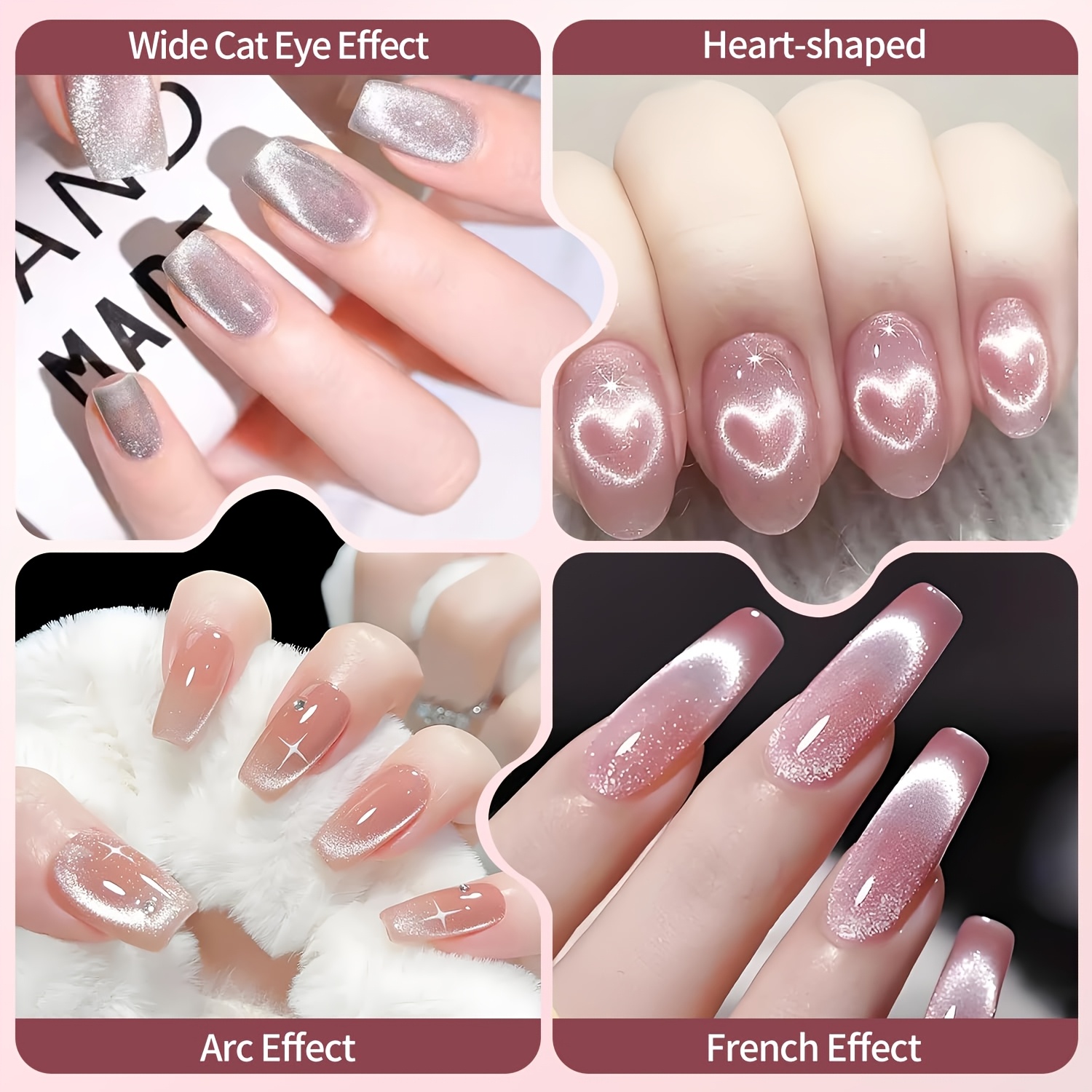 4pcs Cat Eye Nail Art Tool for Styling