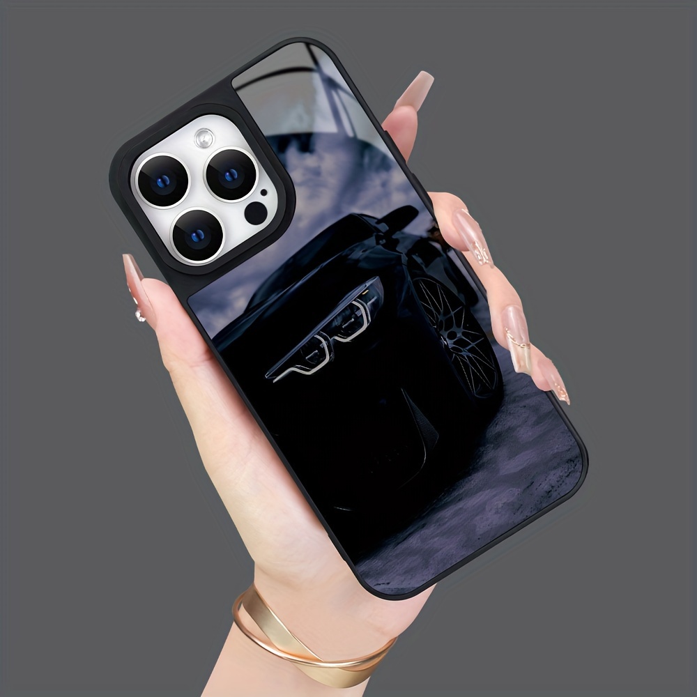 

Shock-absorbent Acrylic Car Design Phone Case For Iphone 15/14/13/12/11/x/xr/xs/plus/pro/max - Durable Protective Cover With High-definition Vehicle Print - Ideal Gift For Special Occasions