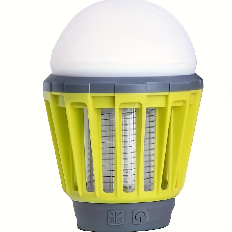 

Outdoor Camping Mosquito Killer Lamp, 2000mah Polymer Lithium Battery Usb Rechargeable Lantern Ug Zapper, Effective Bug-killing Light Mode: 20% Lighting - 50% Lighting - 100% Lighting - Off