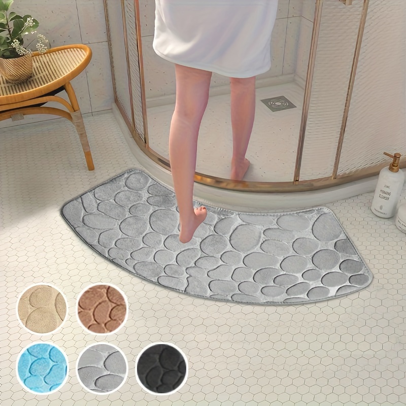 

1pc Bathroom Mat, Absorbent & -drying , & Rug, For Bathroom Bedroom , Bathroom Supplies,