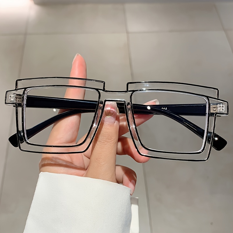 Fashion Cartoon Design Frame Eyeglasses For Women New Square Frame Eyewear