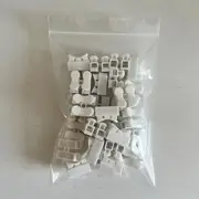 ch-2 quick connect wire terminals - durable steel spring connectors for easy cable clamping, supports 110v-240v 30pcs 10