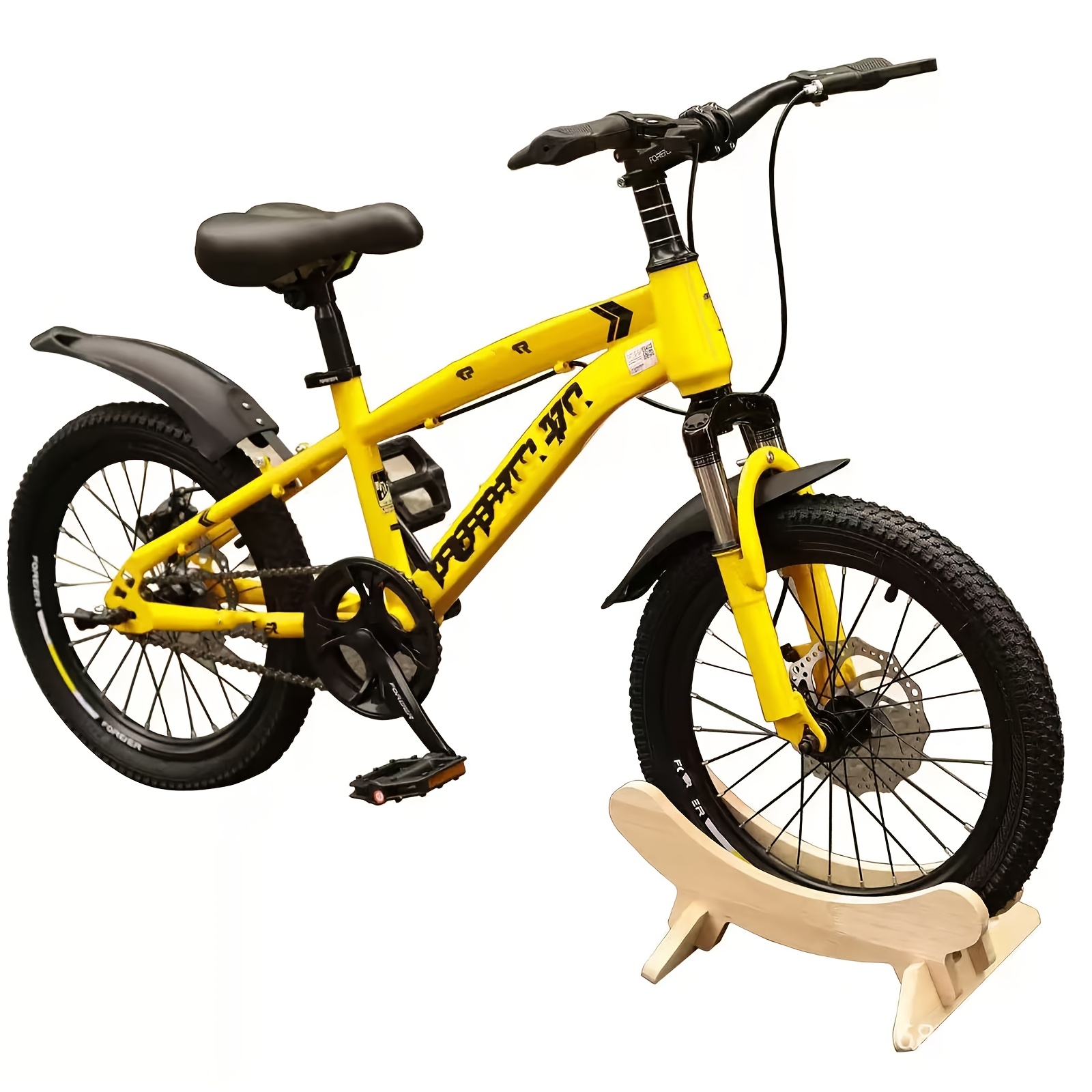 Wooden Bicycle Rack – Floor Stand for Bicycles, Safe Parking Solution, Space-saving Storage Rack, Convenient for Bicycle Display and Maintenance, Sturdy and Durable