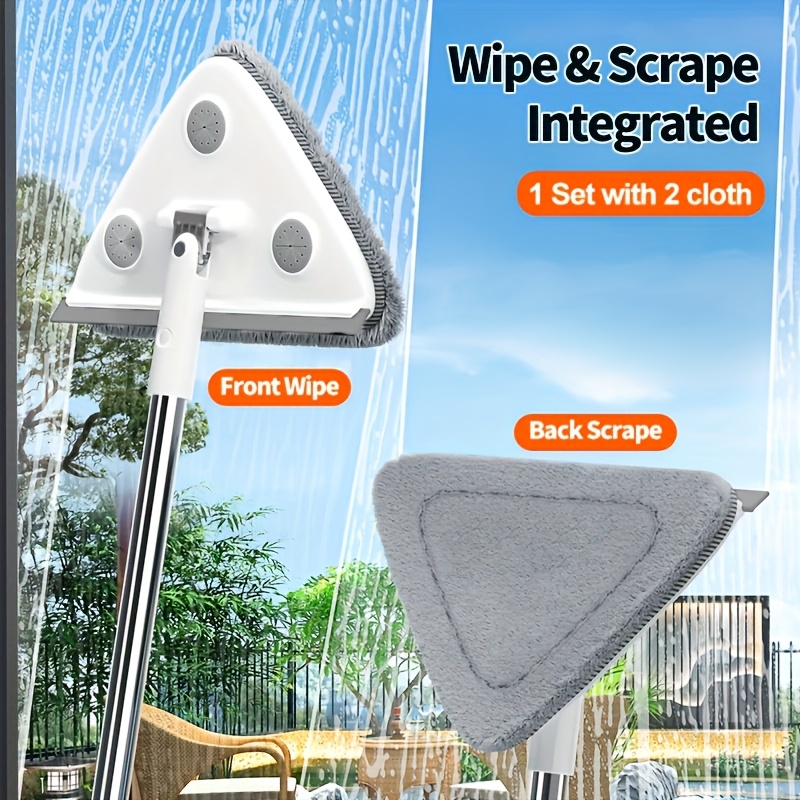 With 2 Cleaning Cloths, Tools With Scrapers, Special Wipes For Windows, Smooth Walls And Ceilings