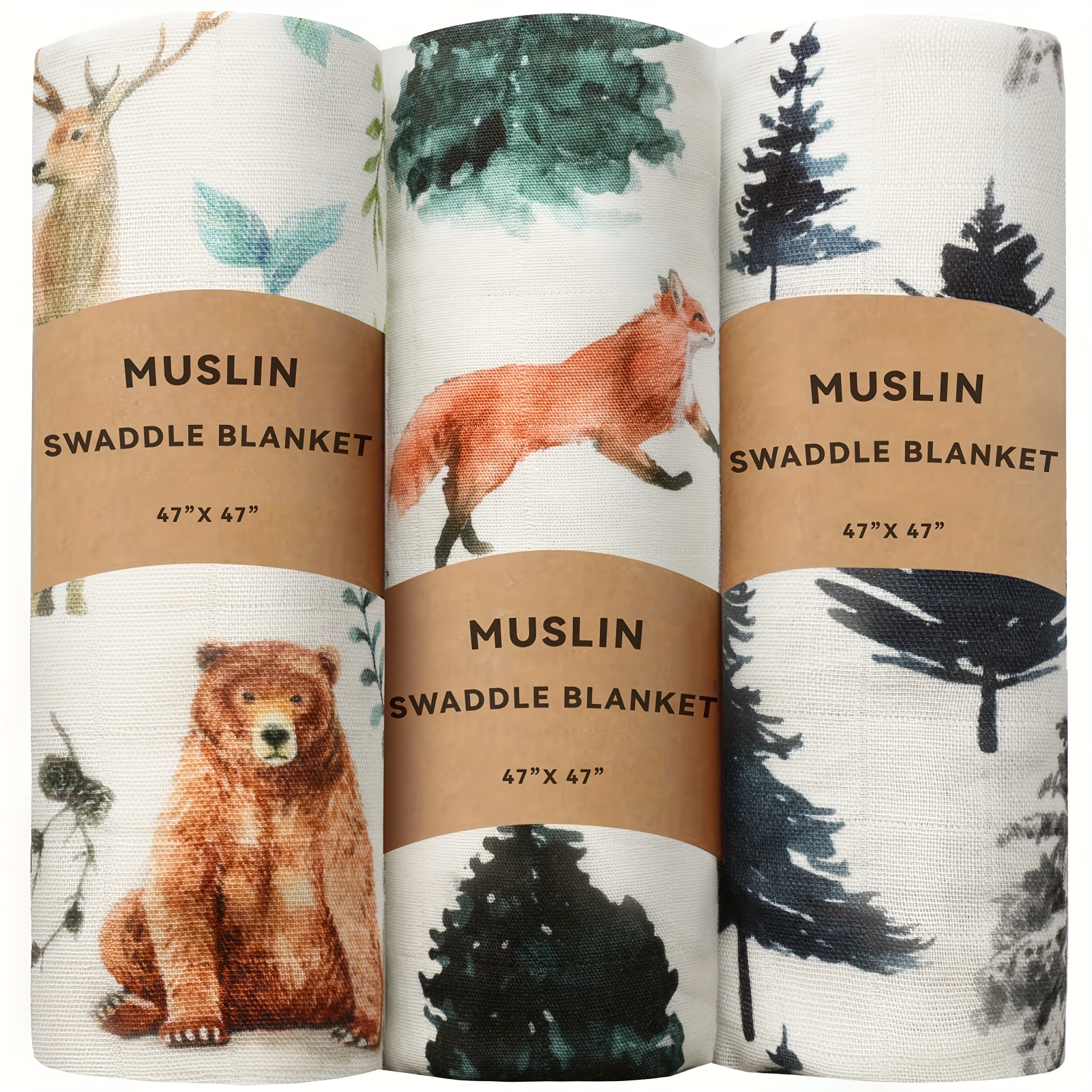 

Muslin Swaddle Blankets: Swaddles For Newborns, Receiving Blankets, Infant For