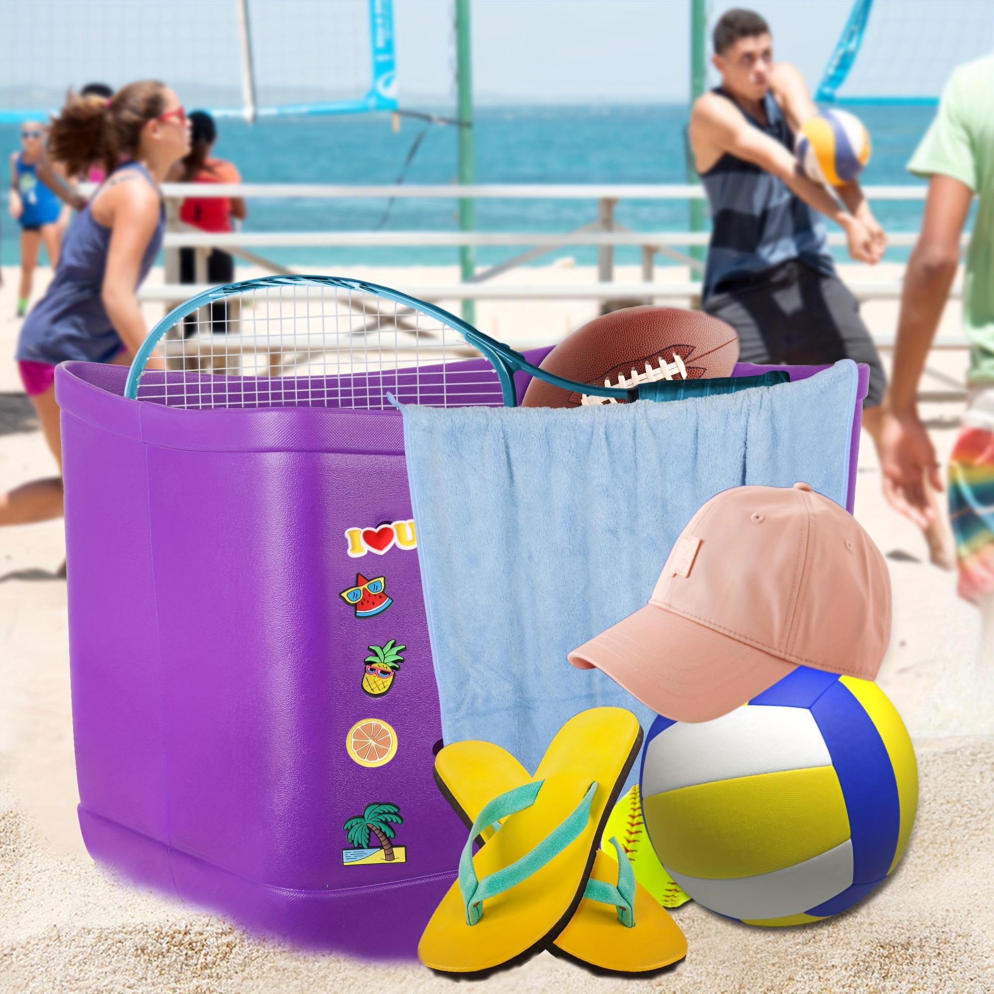 Bolsa impermeable de playa para mujer, accesorios de natación en