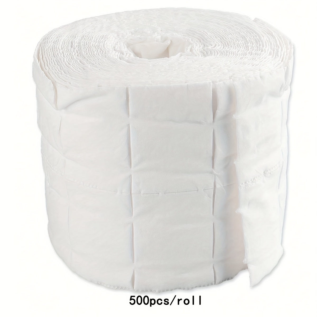 Image of 300/500pcs Lint Art Gel Polish Remover Pad Nail Wipe Cosmetic Cleaning For Women Nail Tool