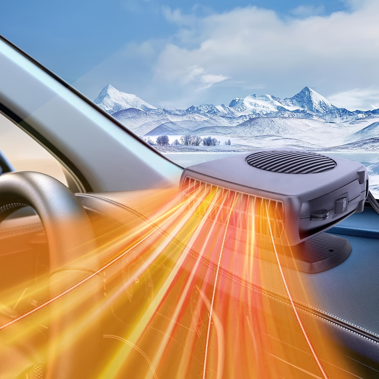 portable heater for car sold on Temu United States