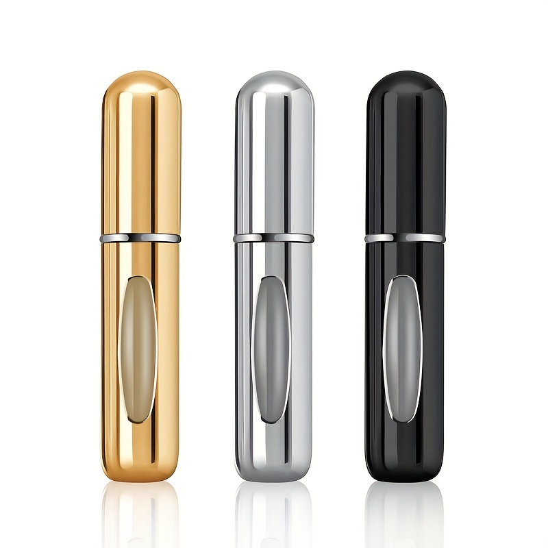 

Mini Refillable Aluminum, 3 Pieces 5ml, Portable Dispenser, Refillable Box Rugged, Capsule (3 Colors)