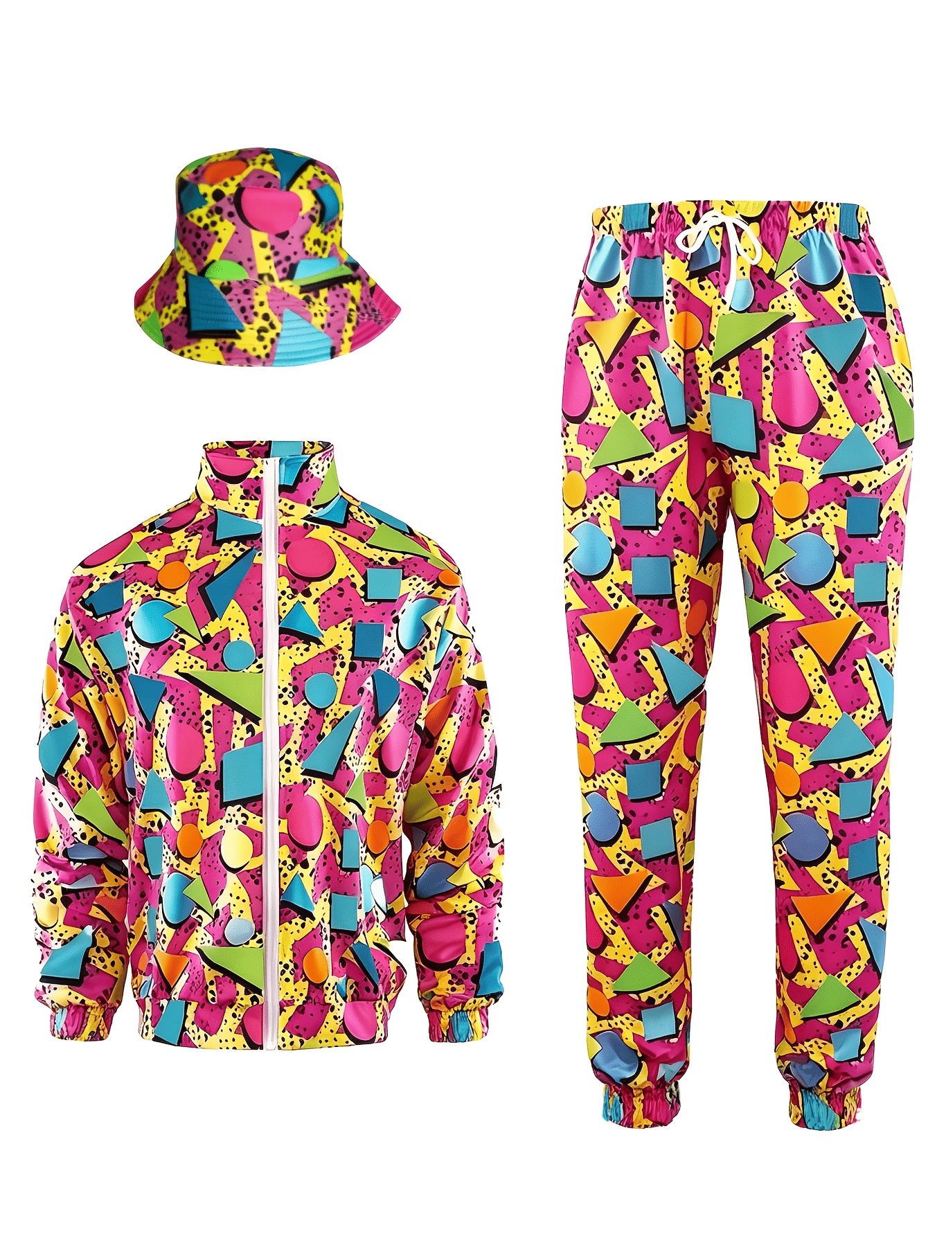 RYOGEN セットアップ【NOSTALGIC JACKET ／PANTS 】 3pcs set retro 80s 90s mens sportswear casual retro hip hop - Temu