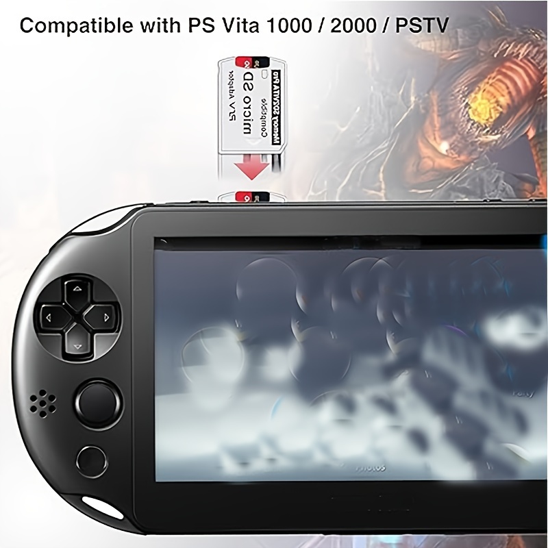 

Gaming : Sd2vita 6.0 Adapter For Ps Vita - Supports Up To 256gb , Compatible With All Models Including /, Easy