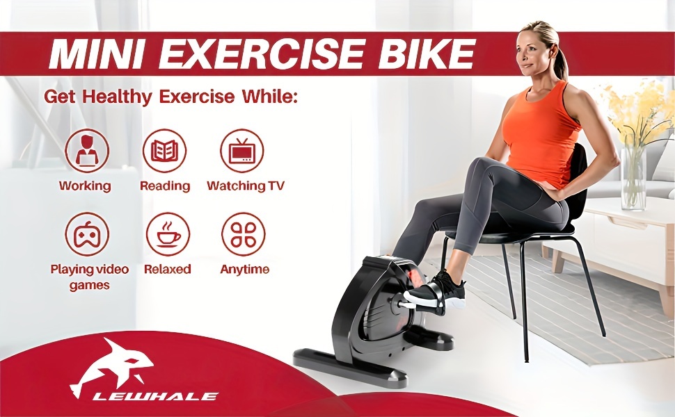 Pedal Exercise Machine Mini Elliptical Machine Multi Functional Rehabilitation Exercise Bike Rehabilitation Trainer Elderly Limb Resistance Training Exercise Bike, Valentine's Day Gift Optional.