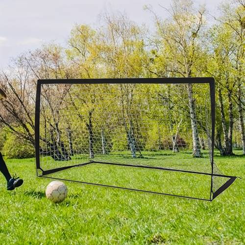 item picture extra large portable soccer goal durable 420d oxford fabric reinforced poles for 5 11 players for