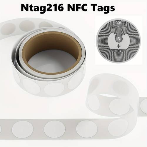 nfc tags 888 stickers 25mm fully programmable office supplies