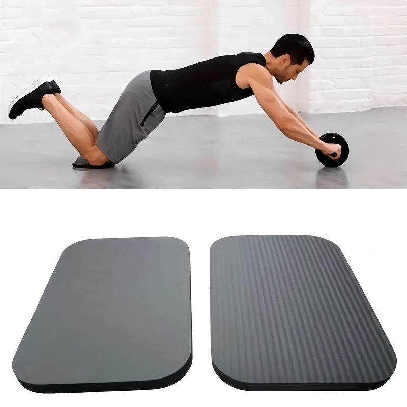 

1pc Nbr Foam Kneeling Pad For Yoga & Fitness - Support For Ab Rollers, Push-ups, Plank Exercises | Elbow & Knee Cushion With Ridged Texture For Grip, Yoga Knee Pad