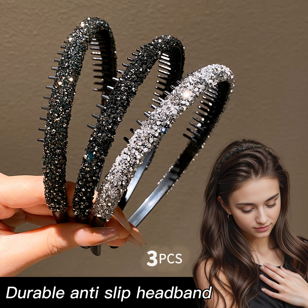 

3- -slip Headbands - Accessories For & - Over 15 Years -