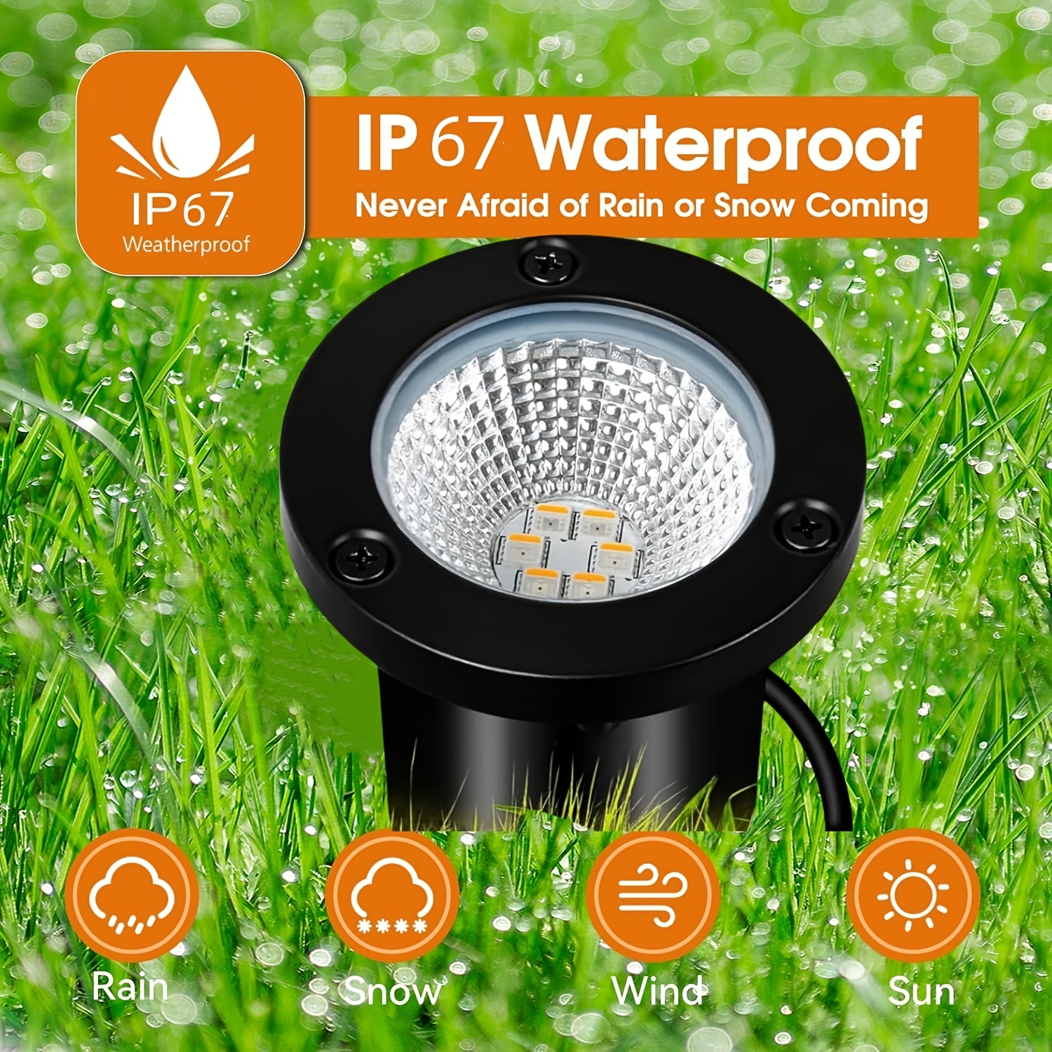 Lampes de paysage basse tension RGBW, 12V-24V, éclairage de puits LED, lampes encastrées extérieures changeant de couleur avec 16 couleurs, projecteurs IP