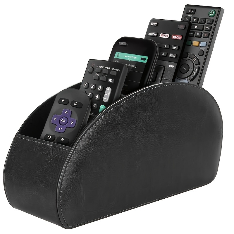 

Desktop Organizer 5 Spacious Compartments For Tv Remotes/ Controllers/office Supplies And