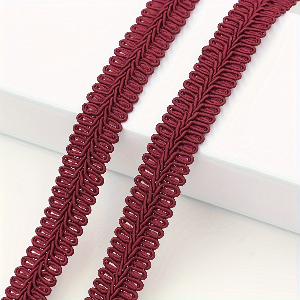 10 Meters Per Card, 1.5cm Golden And Silver Lace Herringbone Edge Webbing, Lantern Clothing Curtain Additions, Hair Additions, Toy Box Packaging Decoration