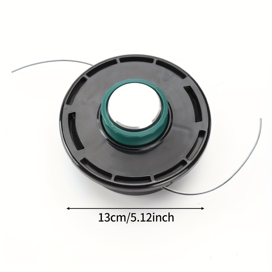 E-shop Neue Produkte sind da! 360° drehbarer Rasentrimmerkopf aus Aluminium, keine Demontage und Austausch der Schnur erforderlich, Gewinde M10*1.25,
