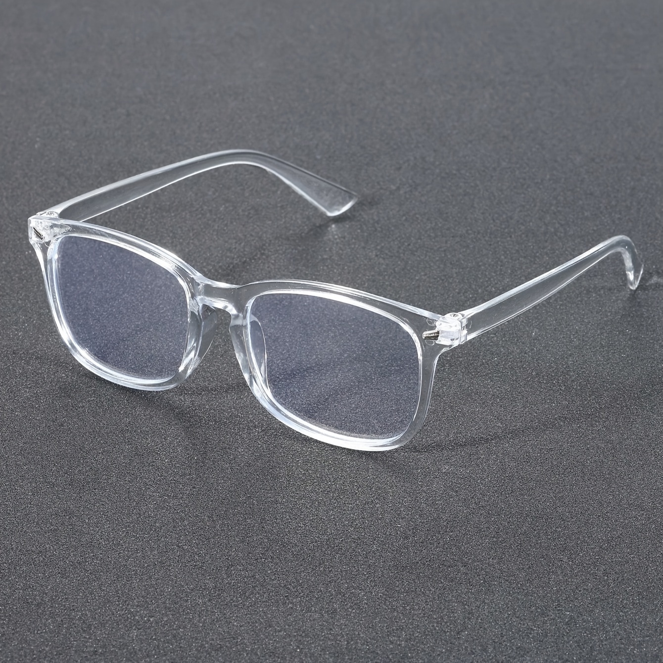 1pc Geometric Frame Men Modern Classy Aesthetic Clear Glasses For Back To School Daily Life Accessories