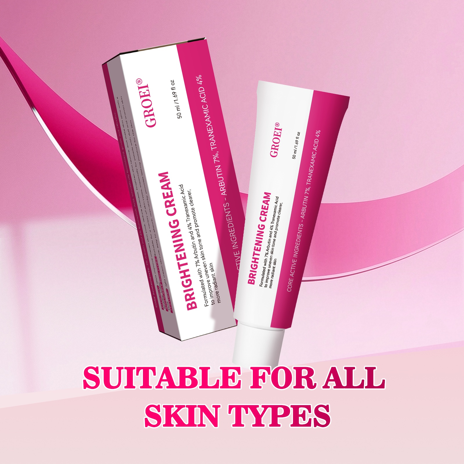 ボディ・フェイスケア ArbutinSkinBooster. Tranexamic AcidCream Arbutin 7% + Tranexamic Acid 4% Cream, 70,000Ppm Arbutin