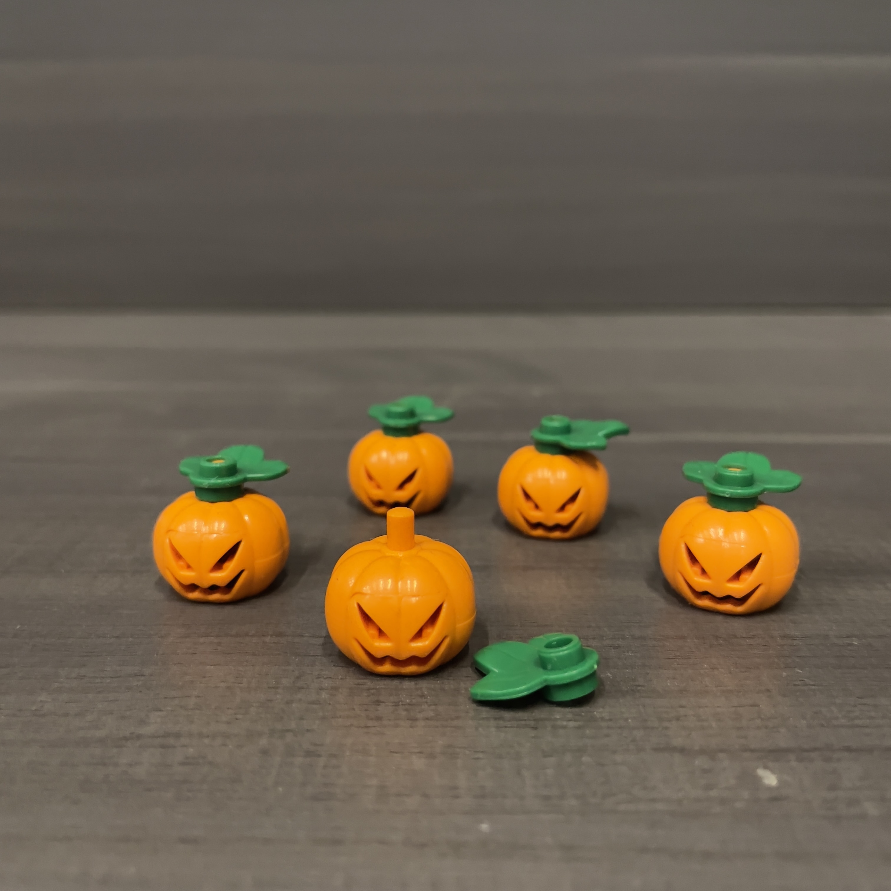 Halloween Pumpkin Moc Accessories, Compatible With Particle Building Blocks, Diy Brick Accessories, Decorative Ornaments