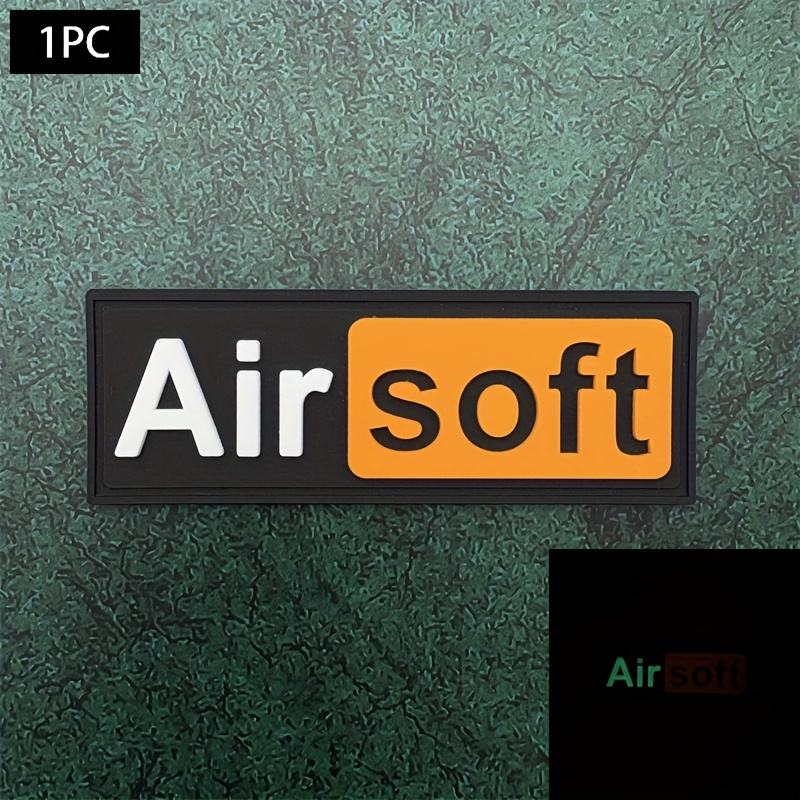 1pc Soft Pvc Morale Badge Patch Suitable For Hats, Clothes, Backpacks, Jackets, And Vests
