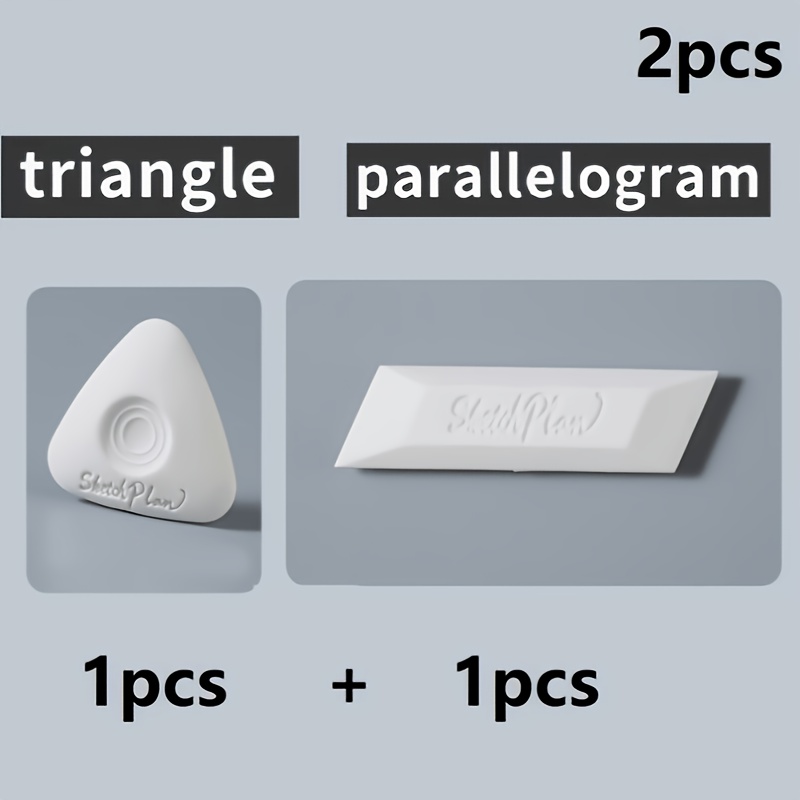 TEMU Professionele Schets Highlight Gum Set, Laag Residu voor Kunst Tekengummen, Schone Correctie Gum voor Detail Modificatie, Terug naar School voor