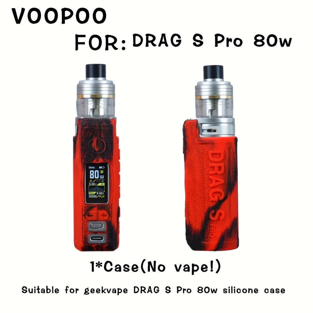 Voopoo Drag Max Silicone Case Voopoo Drag S Pro 80W Pod Mod Kit Voopoo Drag  5 C-Frame Cover | .99 - Budget Vapors