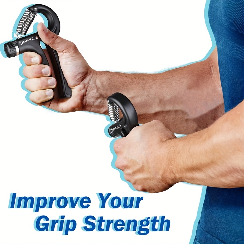 Adjustable Resistance Hand Grip Strengthener - 11 to 132 Pounds (5 to 60 Kg), Forearm Enhancer for Improved Grip Strength, Muscle Gain & Rehabilitation, Durable PP Material, Perfect for Easter & Valentine'S Day Gifts