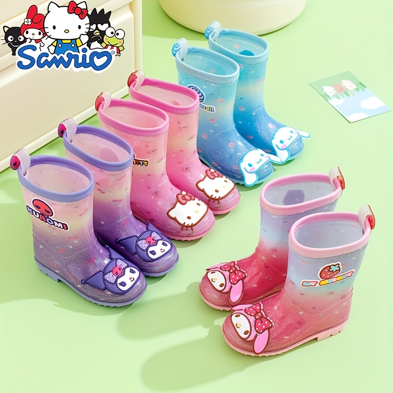 botas de chuva kitty para design de Temu Brazil