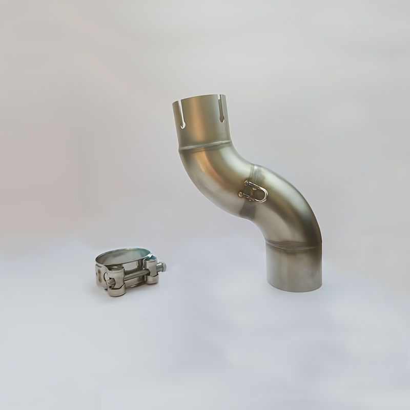 1pc motorcycle exhaust   link pipe suitable for yamaha r6 2006 2019 slip on motorcycle exhaust   link pipe motorcycle accessories motorcycle   section yamaha connection pipe   section r6   section details 6