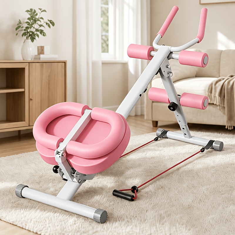 Image of Multifunctional Foldable Abdominal Training Equipment, Adjustable Full Gear Suitable For Home Gyms, Strength Training Fitness Equipment, Shaping Foldable Waist Trainer