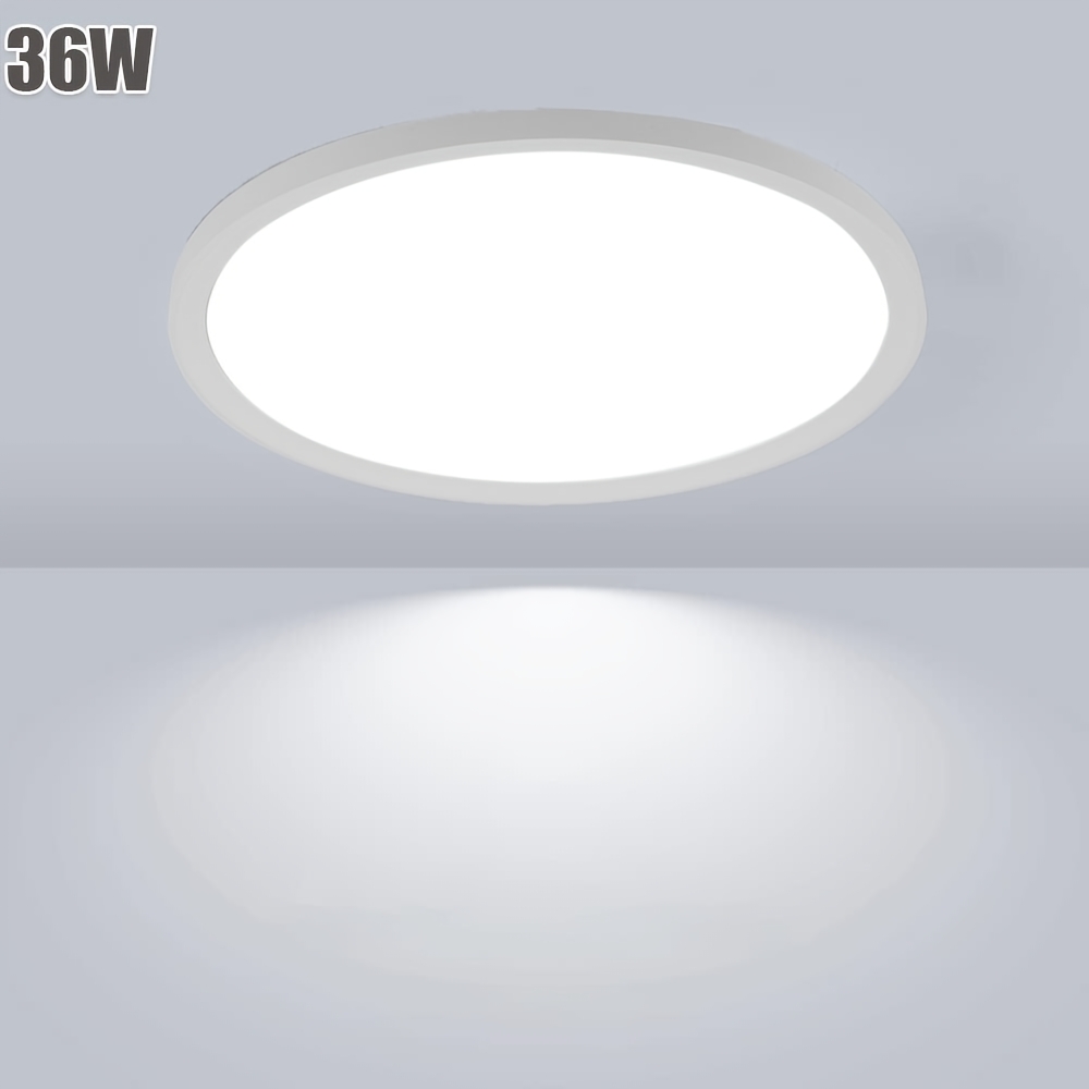 LED stropna luč 36W hladno bela (6500K) okrogla D365mm površinska stropna svetilka za dnevno , hodnik, kuhinjo, spalnico