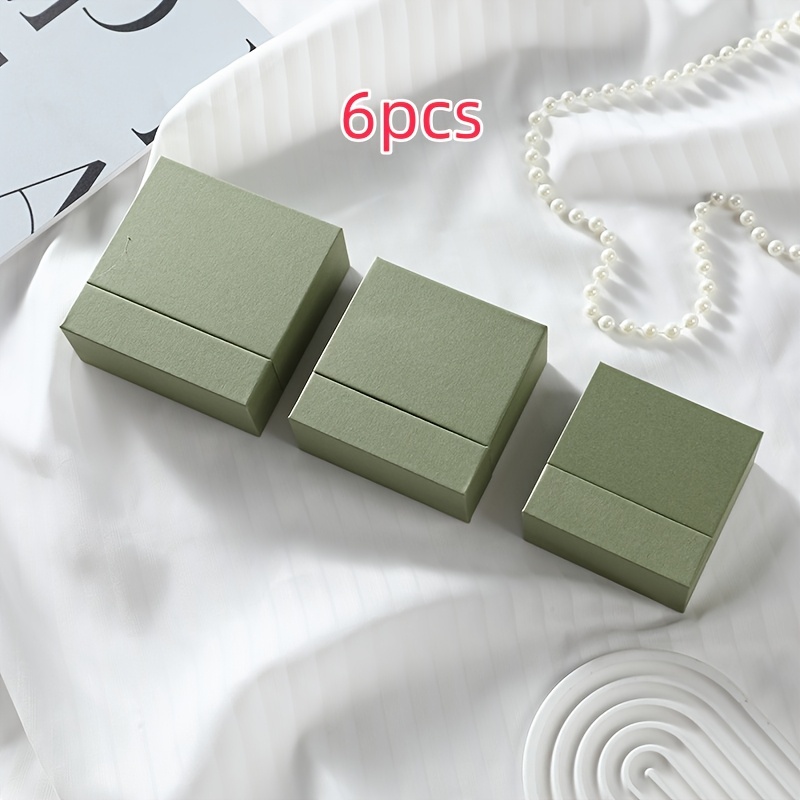 6pcs Custom Jewelry Storage Box with Your Brand Logo