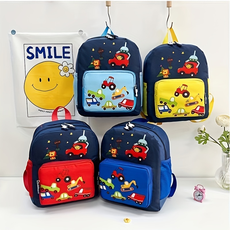 

1pc Children's Backpack, Primary Nylon School Children's Backpacks, Ideal Choice For Gifts, Suitable For Children Aged 3-6 And Under 3.2 Feet/1 Meter Tall