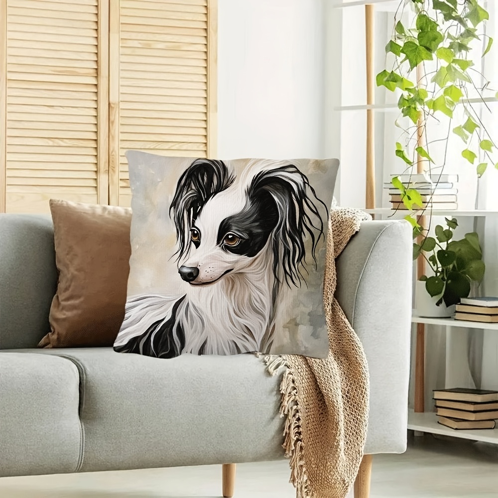 Almohadas Perritos De Felpa Perro Cojin Revuelta Almohadas En