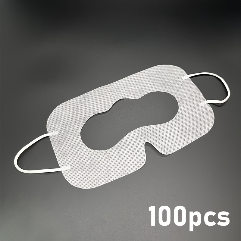 100pcs Disposable VR Sweat Masks for Oculus Quest 3/2 Breathable,  Hygienic Eye Protection Travel-Friendly