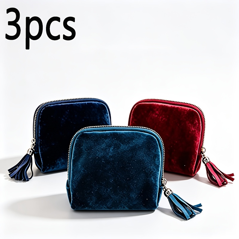 TEMU Set da 3 Nuove Custodie Portagioie da Viaggio, Portatili e Pratiche, Borse Organizer da Viaggio Facili da Trasportare, Disponibili in Molteplici