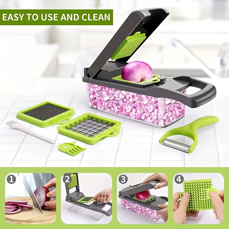 Effortlessly Veggies Multifunctional Vegetable Chopper - Temu